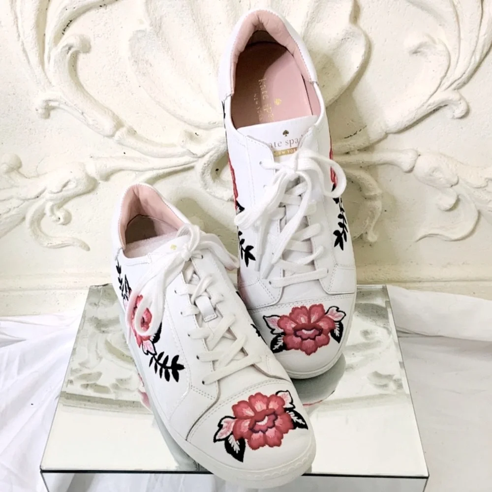 Kate Spade Everhart Embroidered Sneakers